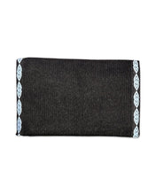Load image into Gallery viewer, Triple J Retro Velcro Corduroy Wallet in Black - Bisy Clothing