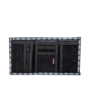 Load image into Gallery viewer, Triple J Retro Velcro Corduroy Wallet in Black - Bisy Clothing