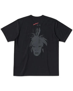 Uniqlo x KAWS x Andy Warhol Graphic Short Sleeve T-Shirt in Black (2024) - Bisy Clothing