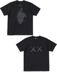 Uniqlo x KAWS x Andy Warhol Graphic Short Sleeve T-Shirt in Black (2024) - Bisy Clothing