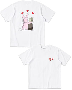 Uniqlo x KAWS x Andy Warhol Graphic Short Sleeve T-Shirt in White (2024) - Bisy Clothing