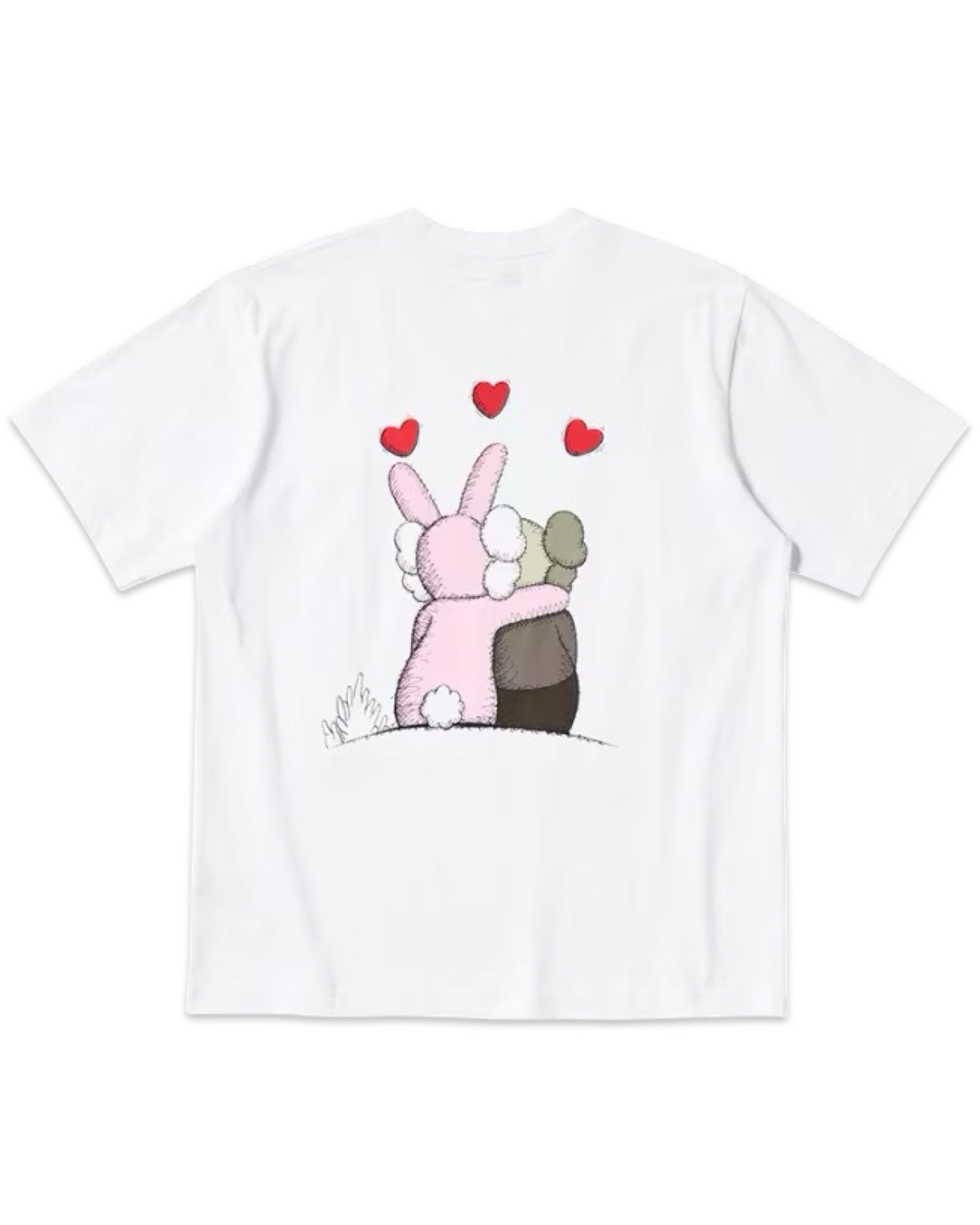 Uniqlo x KAWS x Andy Warhol Graphic Short Sleeve T-Shirt in White (2024) - Bisy Clothing
