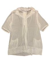 Load image into Gallery viewer, VERGE Size M &#39;Dream Coat&#39; Cardigan in White AUG2221 - Bisy Clothing