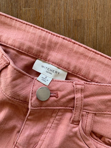 WITCHERY Size 6 Denim Shorts in Pink Womens JAN46 - Bisy Clothing