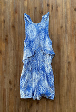 將圖片載入圖庫檢視器 WITCHERY Size 8 Playsuit in Blue and White Women&#39;s DEC103 - Bisy Clothing