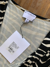 Load image into Gallery viewer, WITCHERY Size XS &#39;Caramel Print Knot Front&#39; Top Women&#39;s JAN188 - Bisy Clothing