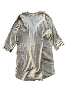 WITCHERY Size XS Frill T-Shirt Blouse in Brown Women's OCT156 - Bisy Clothing