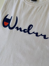 Load image into Gallery viewer, WNDRR Size M Champion Logo White Tank Mens JAN2021 - Bisy Clothing