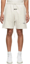 Load image into Gallery viewer, Essentials Fear of God Sweat Shorts Light Oatmeal ⏐ Size XL