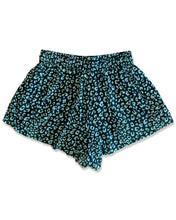 Load image into Gallery viewer, Charlier Holiday Feline Short in Emerald Leopard ⏐ Size 8 (AU)