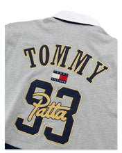 Load image into Gallery viewer, TOMMY HILFIGER Size XL Patta Long Sleeve Rugby Polo Shirt in Grey New