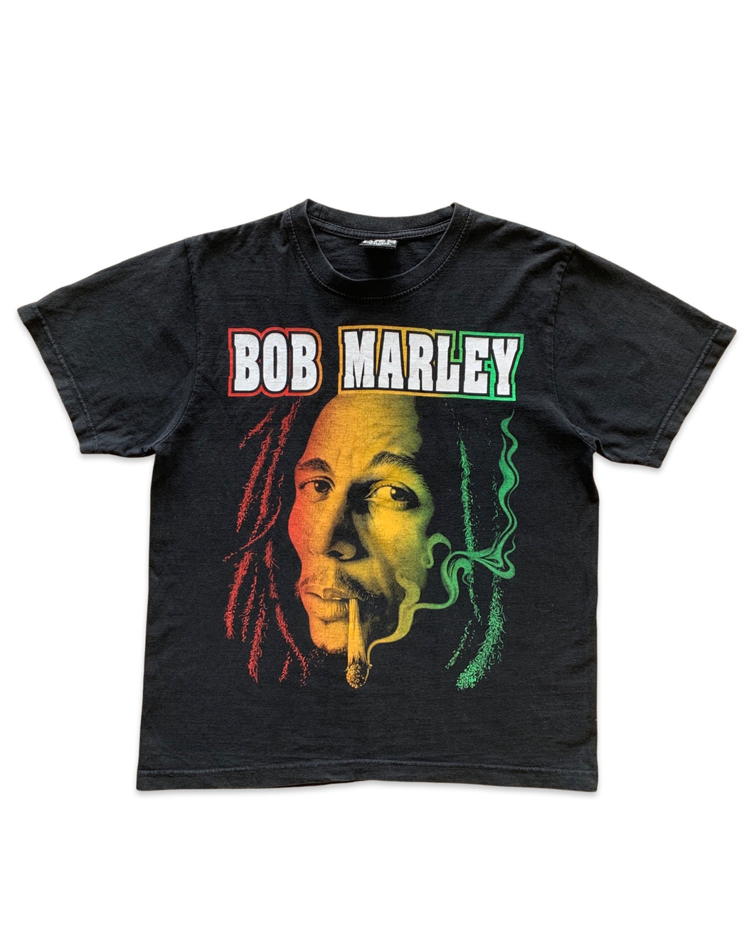 BOB MARLEY Size M Vintage S/S T-Shirt Black 150922