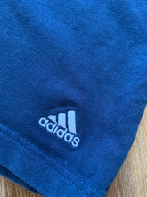Load image into Gallery viewer, ADIDAS Size S Fleece Shorts in Navy Womens DEC 54