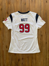Load image into Gallery viewer, NIKE Size S NFL Houston Texans Team Jersey in White &quot;Watt 99&quot; Women&#39;s DEC28