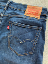 將圖片載入圖庫檢視器 LEVI’S Size W34 510 Navy Blue Denim Jeans Mens 181022