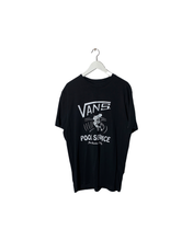 Load image into Gallery viewer, VANS Size L NEW Custom Skate Pool Service T-Shirt Black Men&#39;s MA8721