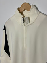 Load image into Gallery viewer, GREG NORMAN Size L Play Dry 1/4 Zip Jumper in Cream JUN1021