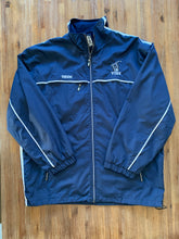 Load image into Gallery viewer, CCM Size XL Vintage 1/4 Zip Ice Hockey Blue Jacket Men&#39;s