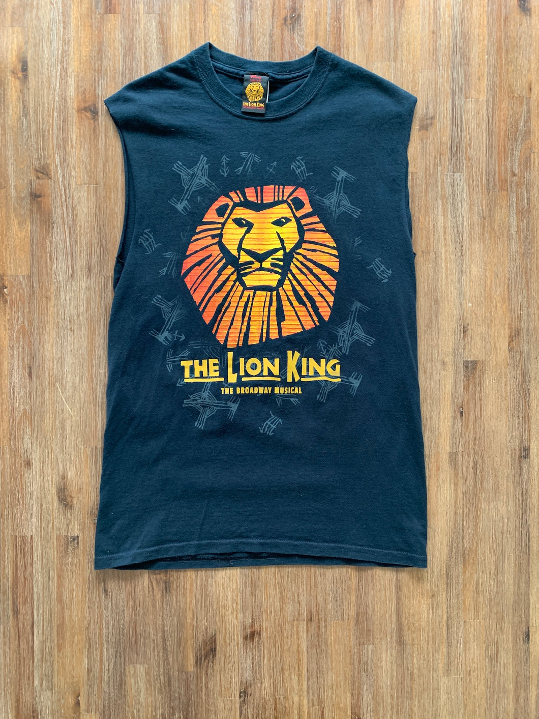 DISNEY Size S The Lion King Musical Black Singlet
