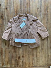 Load image into Gallery viewer, KOOKAI Size 8 (36) NEW Frejus Summer Jacket in Brown Women&#39;s