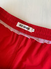 Load image into Gallery viewer, BEN SHERMAN Size 2XL Swim Shorts in Red Mens FEB3622