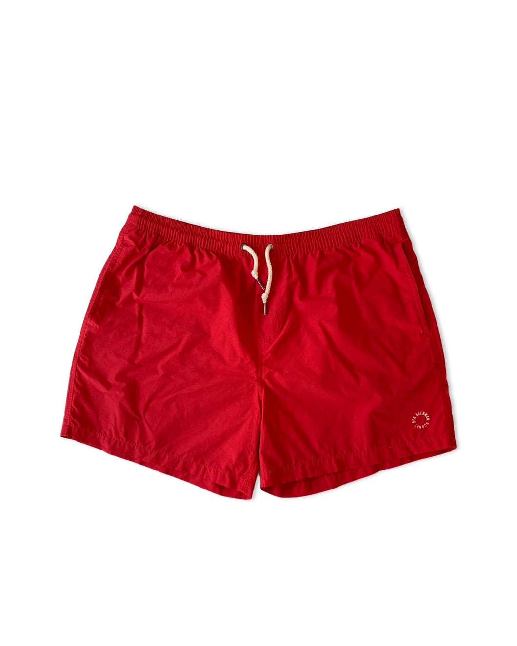 BEN SHERMAN Size 2XL Swim Shorts in Red Mens FEB3622