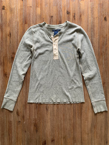 Ralph Lauren Long Sleeve Shirt in Grey ⏐ Size M