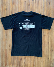 Load image into Gallery viewer, NATIONAL SCIENCE WEEK Size M Australian Government T-shirt in Black Mens JAN101