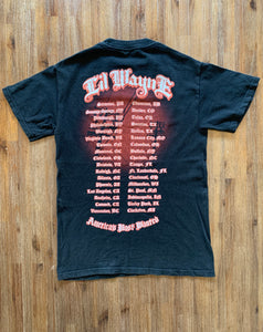 LIL WAYNE Size S 2013 Americas Most Wanted Tour T-Shirt Black Vintage