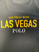 Load image into Gallery viewer, POLO Size M Ralph Lauren ‘Las Vegas Blvd’ S/S T-Shirt Black MAR2222