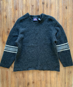 Maui and Sons Vintage Knit Jumper Charcoal ⏐ Size M