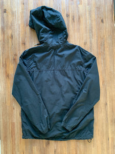 PULL & BEAR Size L Casual Zip Jacket in Black with Hood Men's JU75
