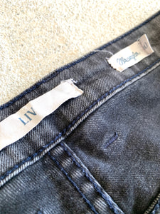WRANGLER Size 10 Liv High Waisted Denim Jean in Charcoal