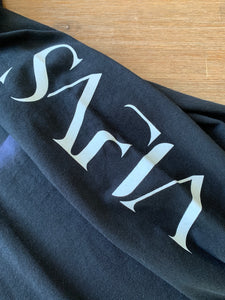 SAFIA Size S Long Sleeve Licensed Band T-shirt Black Men's JAN179