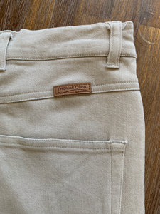 THOMAS COOK Size 26 Stetch Chino Pants in Beige Wome's JAN134