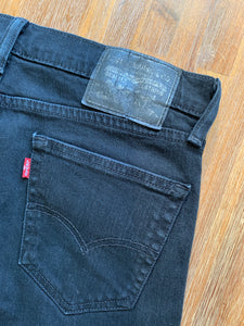 LEVIS Size 30 Denim Black Jeans Women's MAR4621