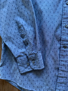 NAUTICA Size L Classic Fit Long Sleeve button Shirt Women's
