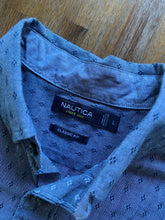 Load image into Gallery viewer, NAUTICA Size L Classic Fit Long Sleeve button Shirt Women&#39;s