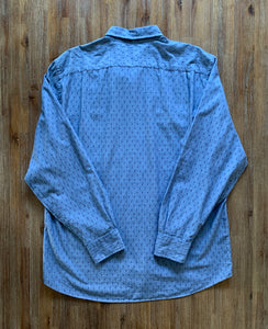NAUTICA Size L Classic Fit Long Sleeve button Shirt Women's