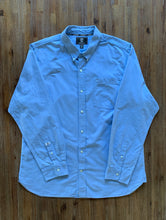 Load image into Gallery viewer, TIMBERLAND Size 2XL Earthkeepers Blue Long Sleeve Button Shirt