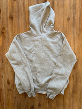 Load image into Gallery viewer, REEBOK Size 10 Vintage Spell-out Grey Zip Hoodie Women&#39;s MA215