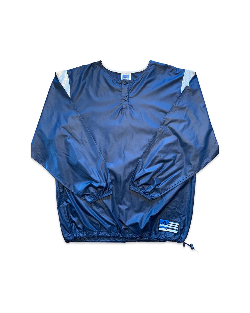 ADIDAS Size XL Vintage Team Lightweight Jacket in Blue Men's JUL158