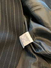 Load image into Gallery viewer, ZIMMERMANN Size 1 (10) Black Pinstripe Blazer Jacket