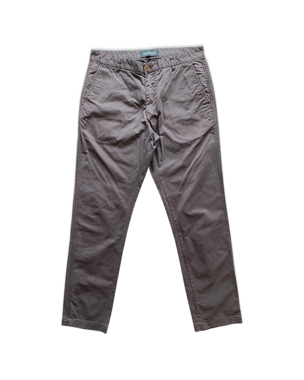 RODD & GUNN Size 32 Straight Fit Pant in Grey 180522
