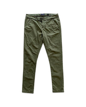 Load image into Gallery viewer, SUPERDRY Size 34 Chino Pants in Khaki Green Womens 160522