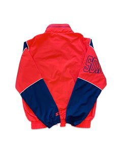 STARTER Size L Boston Red Sox MLB Baseball Jacket Windbreaker Men's
