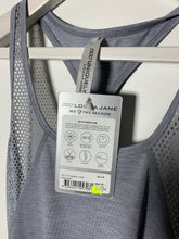 Load image into Gallery viewer, LORNA JANE Size M Geena Tank in Grey Marl AUG6021