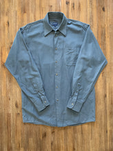 Load image into Gallery viewer, KENZO Size L (39 - 15 1/2) Kenzo Paris Grey Long Sleeve Shirt Men&#39;s