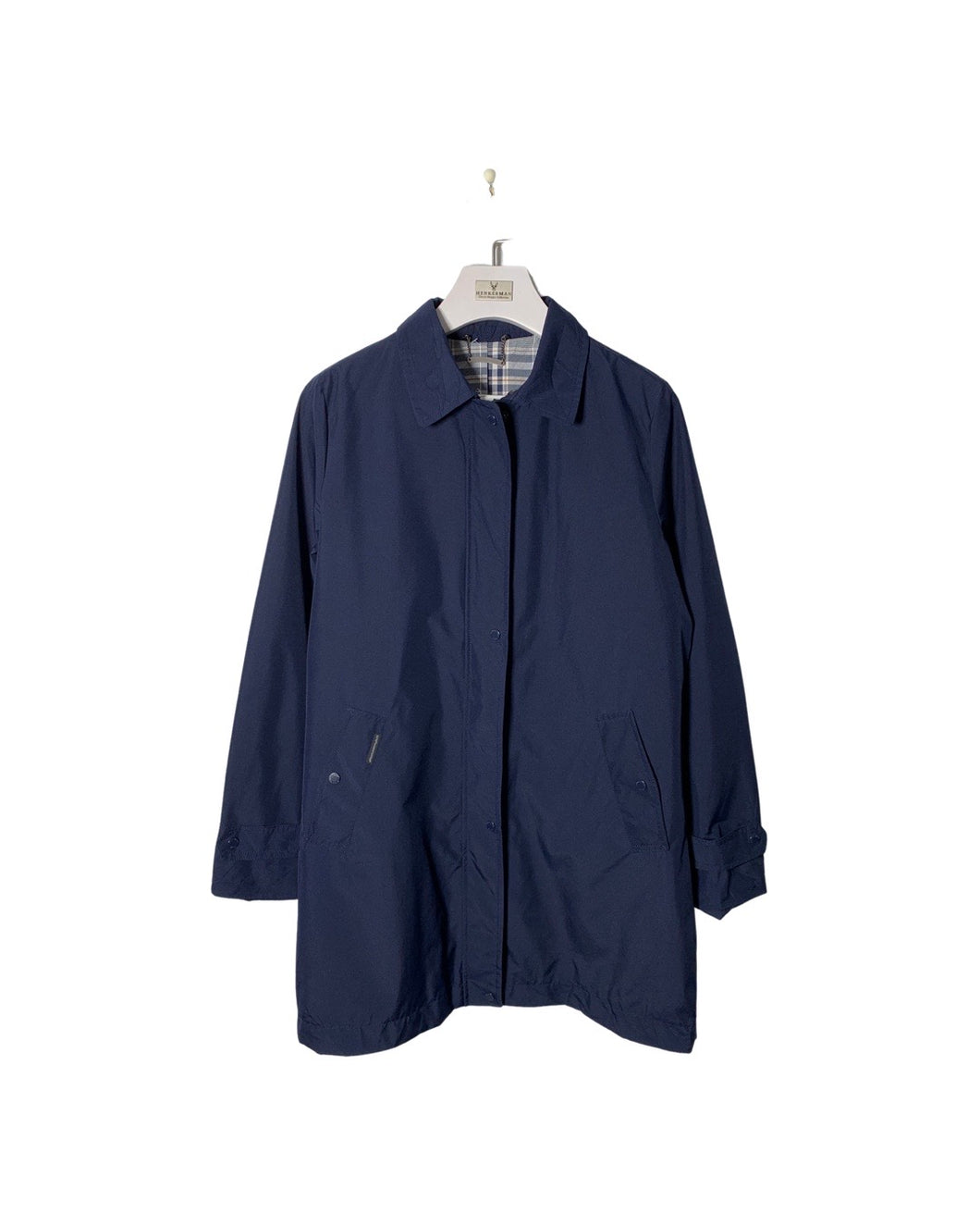 GORE Size M (66) Windstopper Blue Long Jacket Womens AUG6421