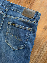 將圖片載入圖庫檢視器 LEE Size W26&quot; Vintage Denim Skinny Fit Straight Leg Women&#39;s Jeans AUG109